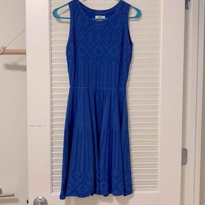 Milly blue knit dress